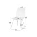  Hartman | Tuinstoel Sophie Rondo Wave | Royal White 760404-01